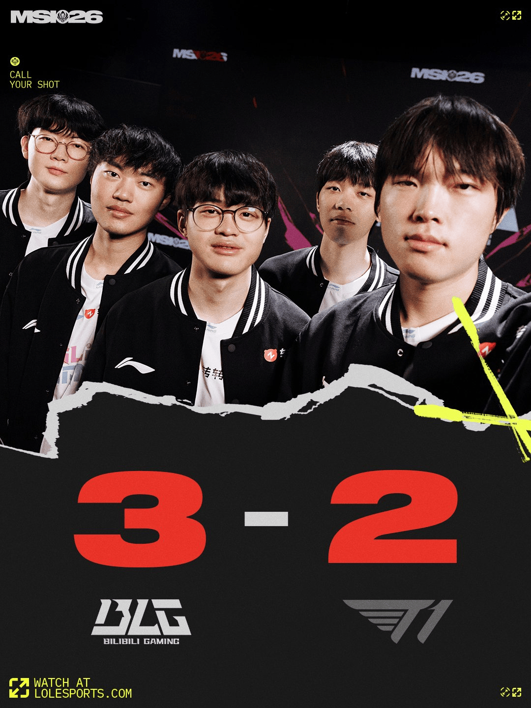 外网热议BLG战胜T1: Xun和Knight打出了20年DWG中野的感觉