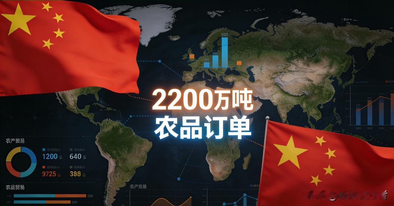 2200万吨农产品订单清零！中方态度坚决，特朗普释放缓和信号据外媒报道，中
