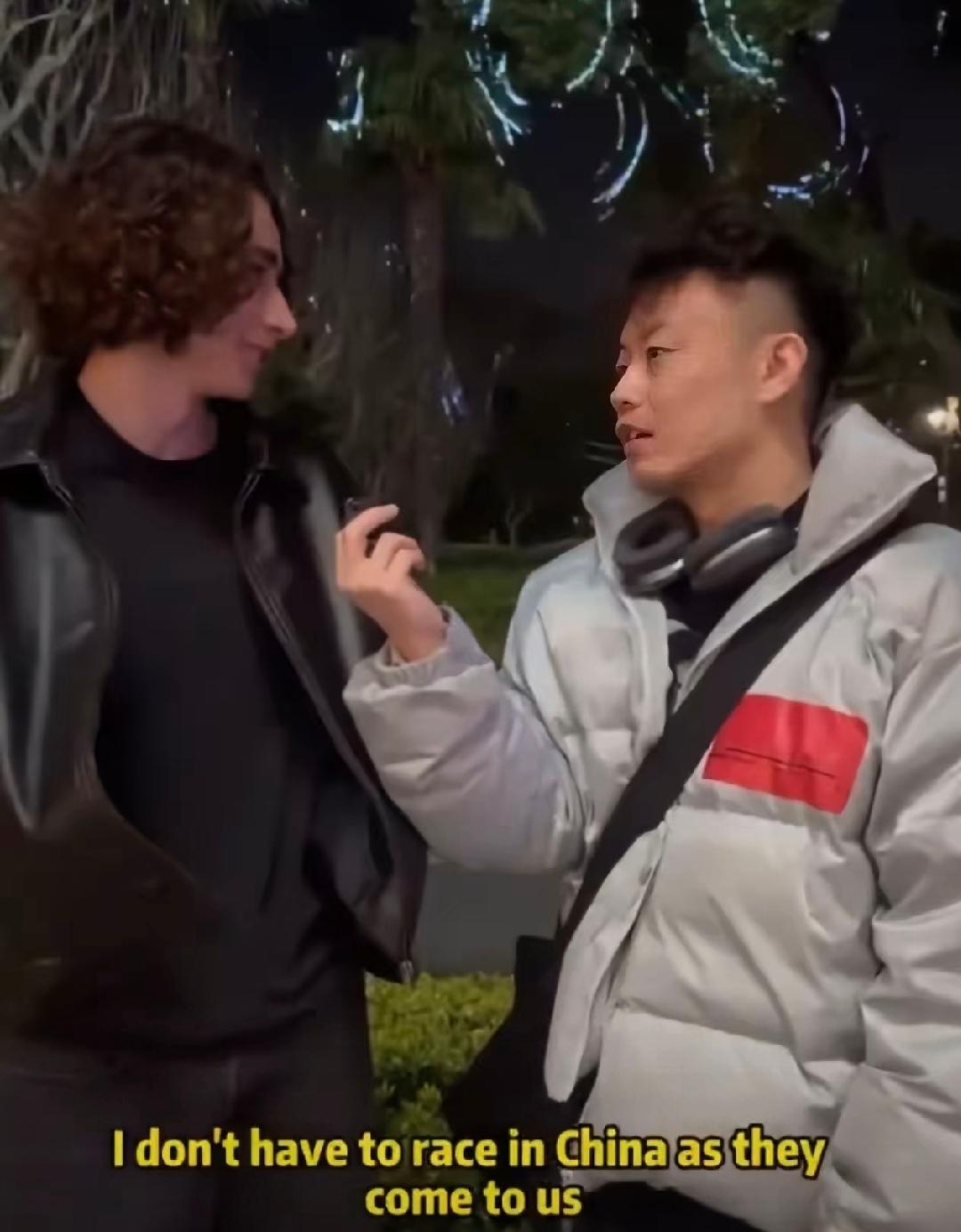 一个来中国才7天的法国小哥，对着镜头轻描淡写地说：“Idon'thavet