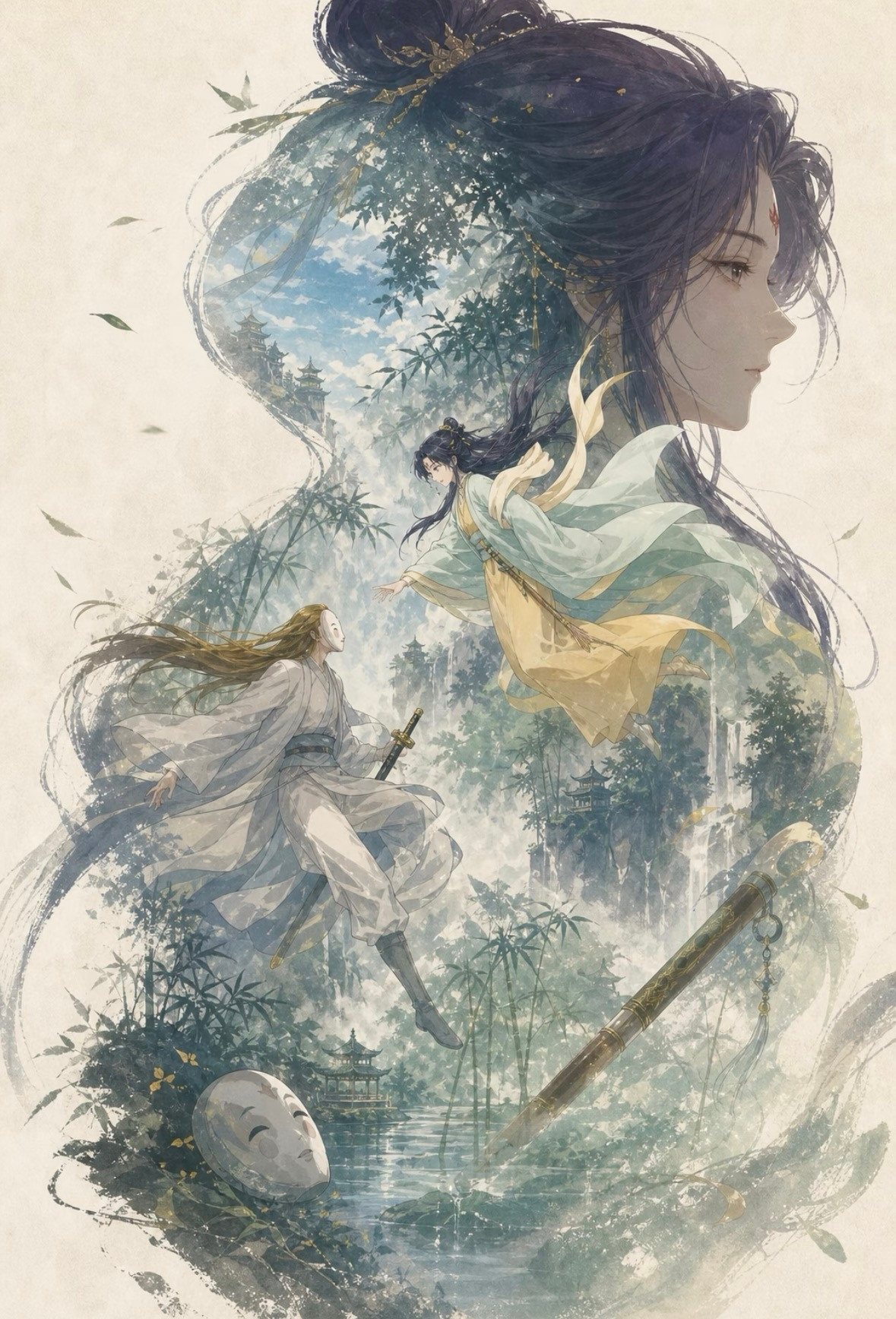 “那我们就不施粉黛，自秀云间。”狐妖小红娘动画11周年狐妖小红娘一人安利一部国漫