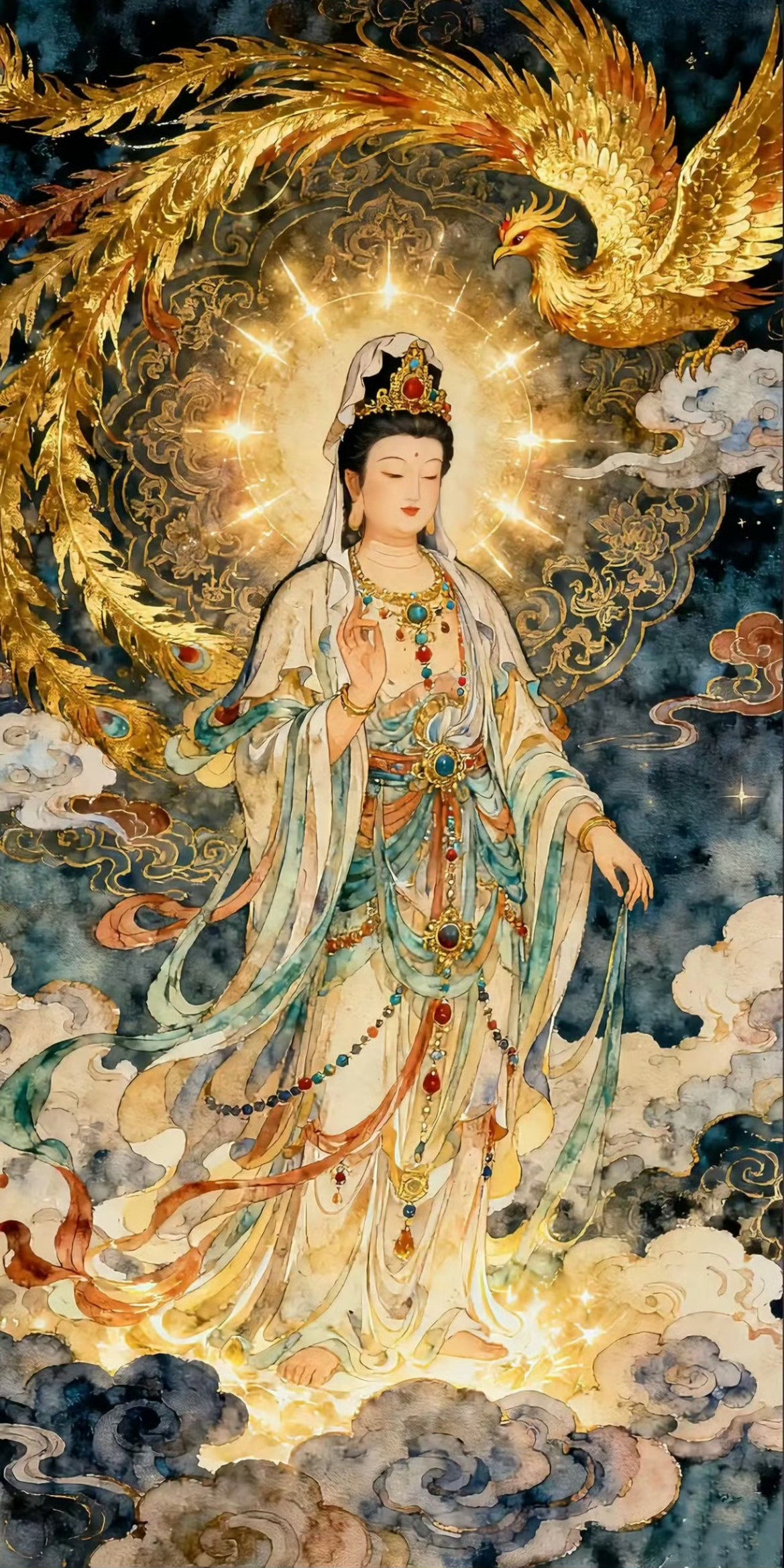 今天是农历八月初六仰承观音菩萨慈悲护佑，愿予我心清净安宁，烦恼皆消；蒙地藏王菩萨加持庇佑，愿前路坦荡