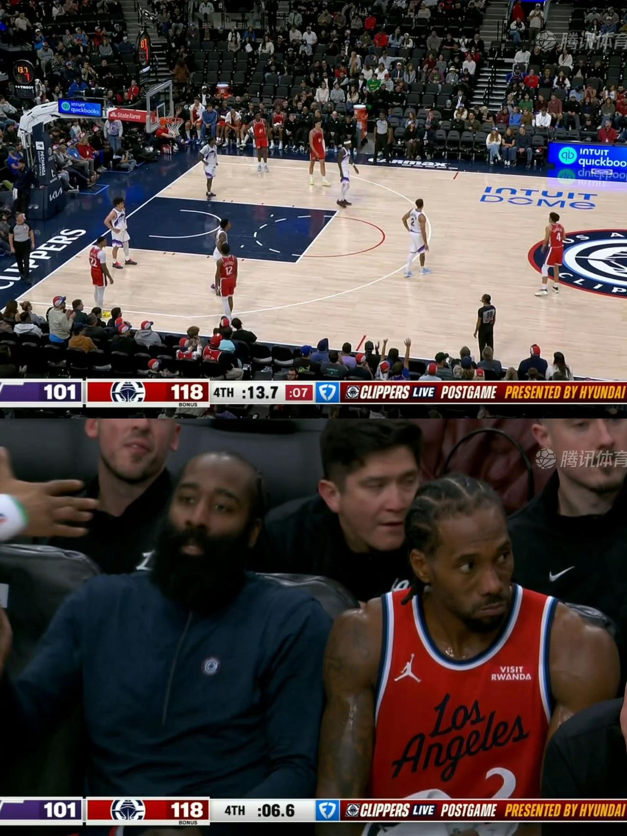 对于伦纳德还是那句话：打球很强，但不怎么打球。这才叫北伐，随着快船118-10