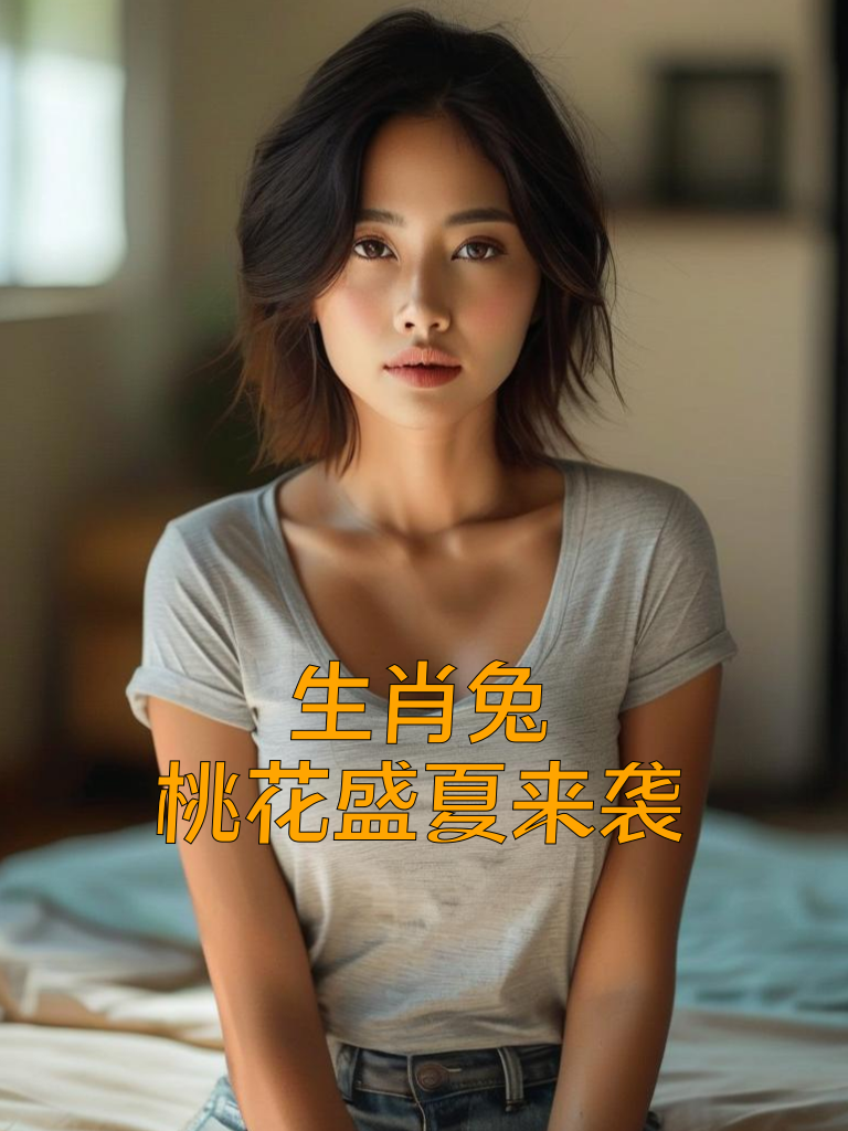 生肖兔桃花盛夏来袭
