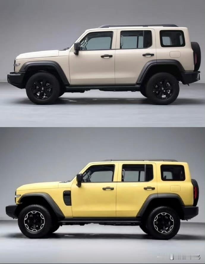 据说新的坦克300这样，前轴前移以后比例顺眼多了，配上Hi4有点想买.....