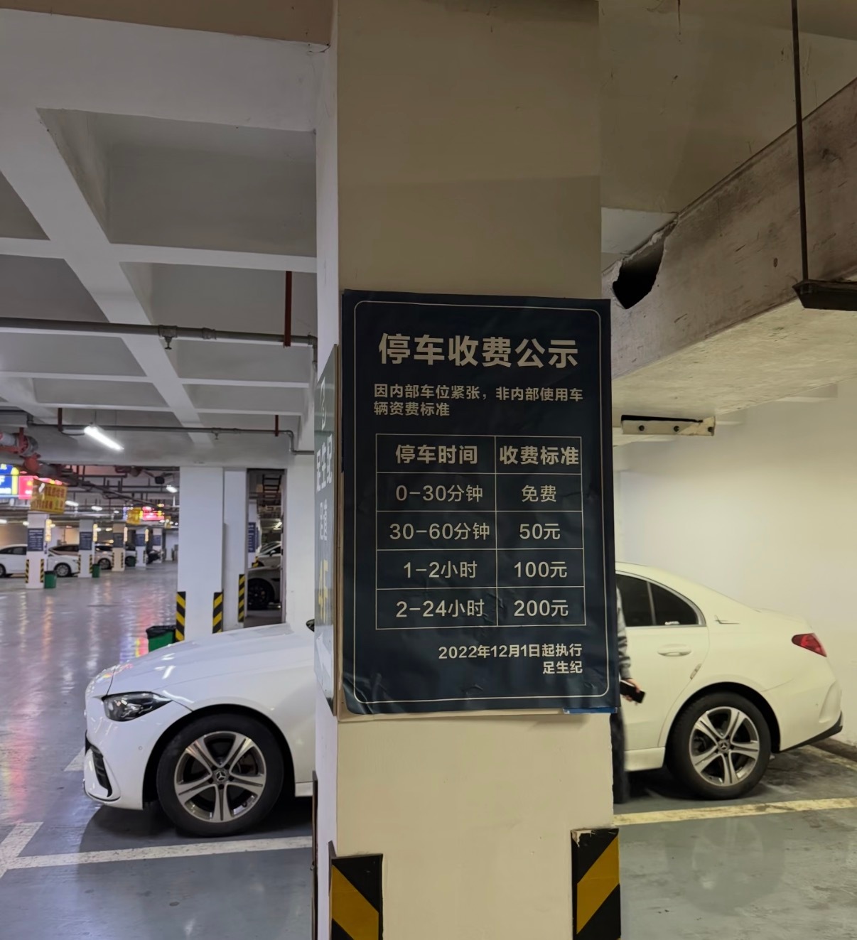 我穿越到2035年了，停车费一个小时只要50元，猜猜这是哪里的停车收费？