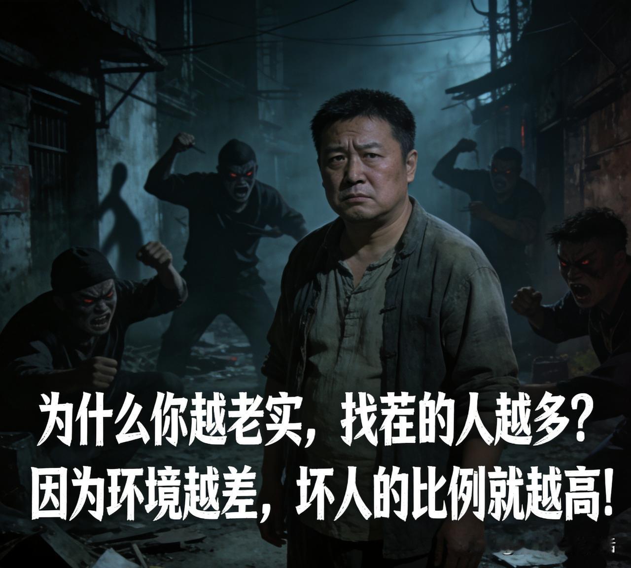 为何你越老实，找茬的人越多？只因环境越差，坏人占比越高！底层逻辑：流水线上的