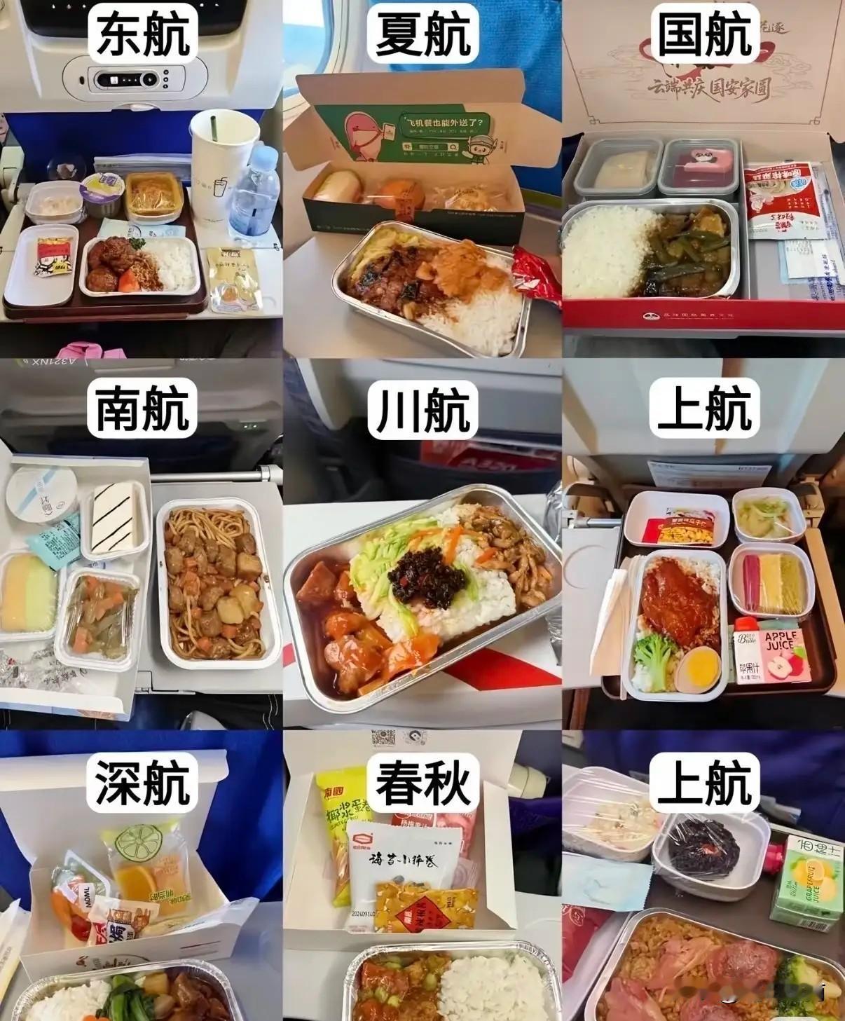 中国九大航空公司中，哪一家的飞机餐食最值得推荐呢？对于常坐飞机的乘客而言，各航