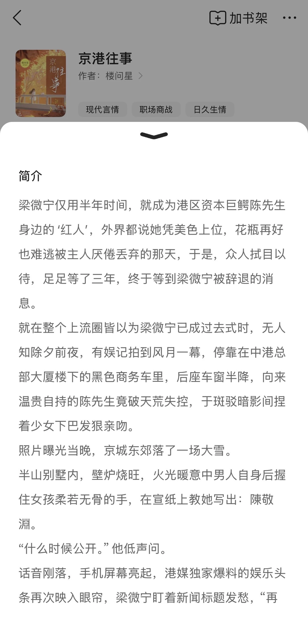 港风：港圈大佬VS事业脑秘书