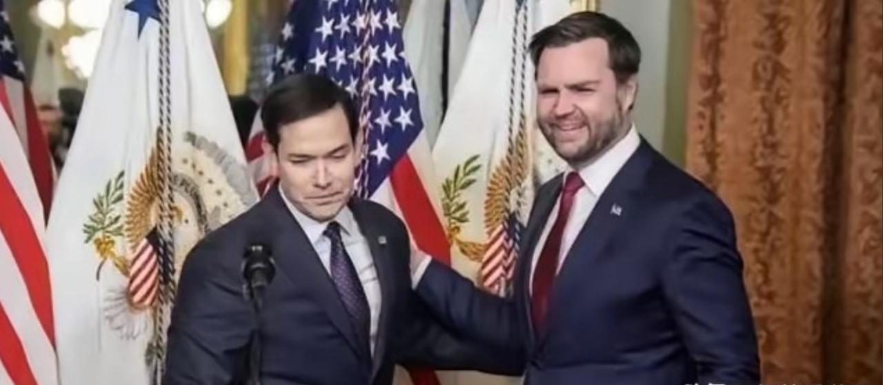 现任美国国务卿马可·鲁比奥，接二连三地公开表态，支持副总统J.D.万斯去参加下一
