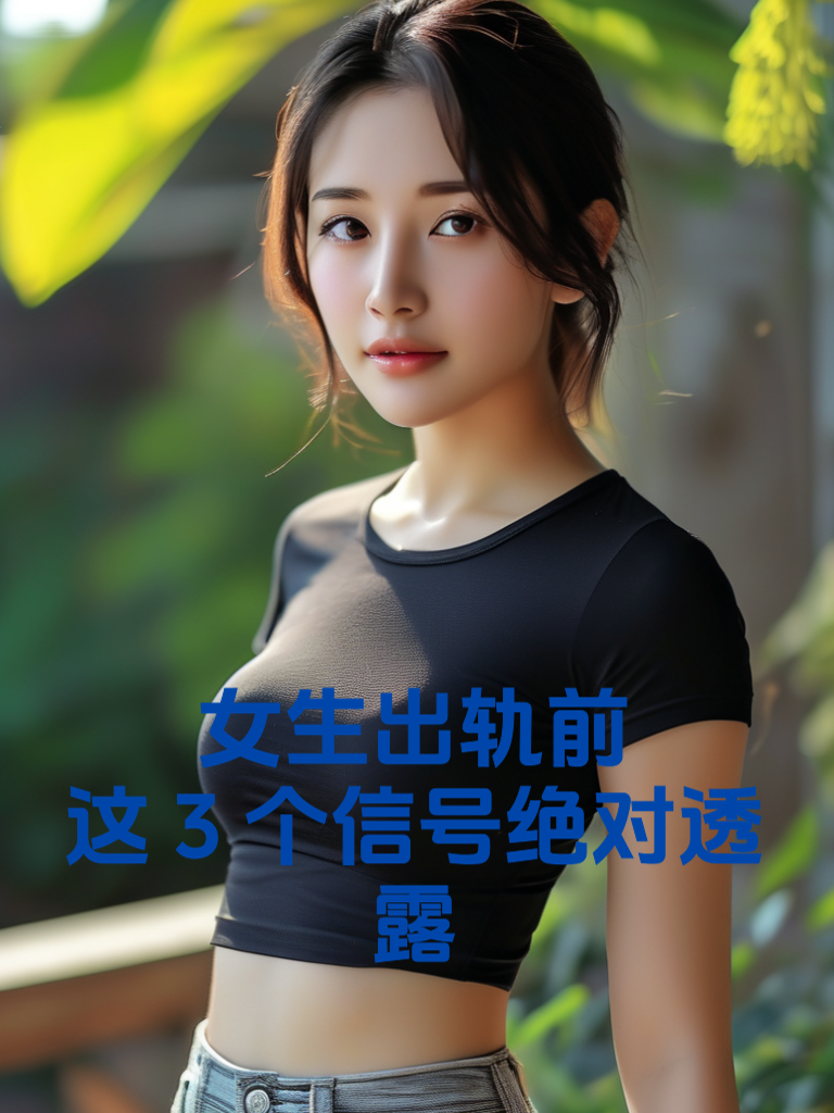 女生出轨前，这3个信号绝对透露