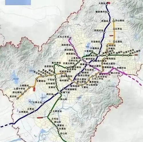 有人说义乌现在的是市域铁路，义乌市内没有几个站点，并不是真正意义上方便出行的轻轨