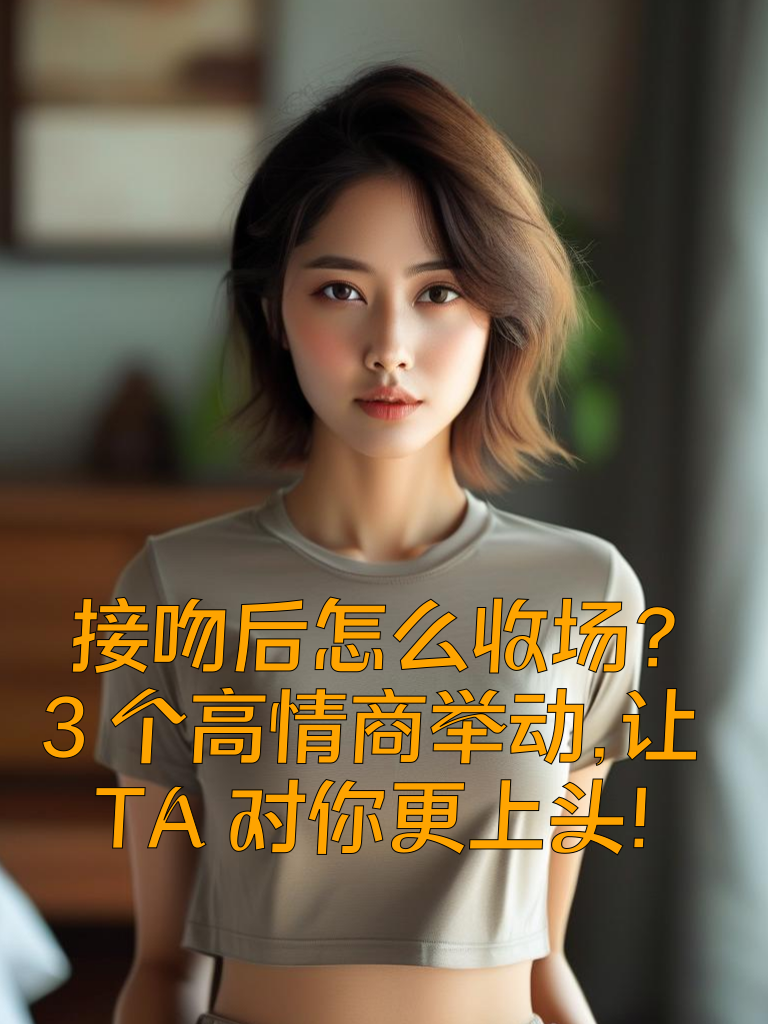 接吻后怎么收场？3个高情商举动，让TA对你更上头！