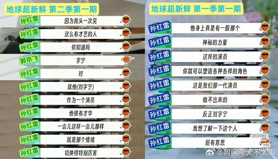 刘宇宁圈内口碑刘宇宁的好口碑是每一次合作朝夕相处沉淀出来的认可。幕后工作人员，前