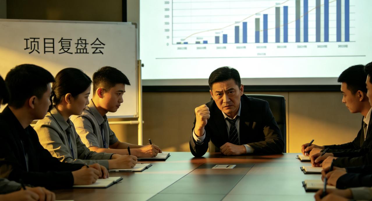公司一个项目出了大纰漏，损失不小。复盘会上，项目经理老周主动揽责：“是我没把控