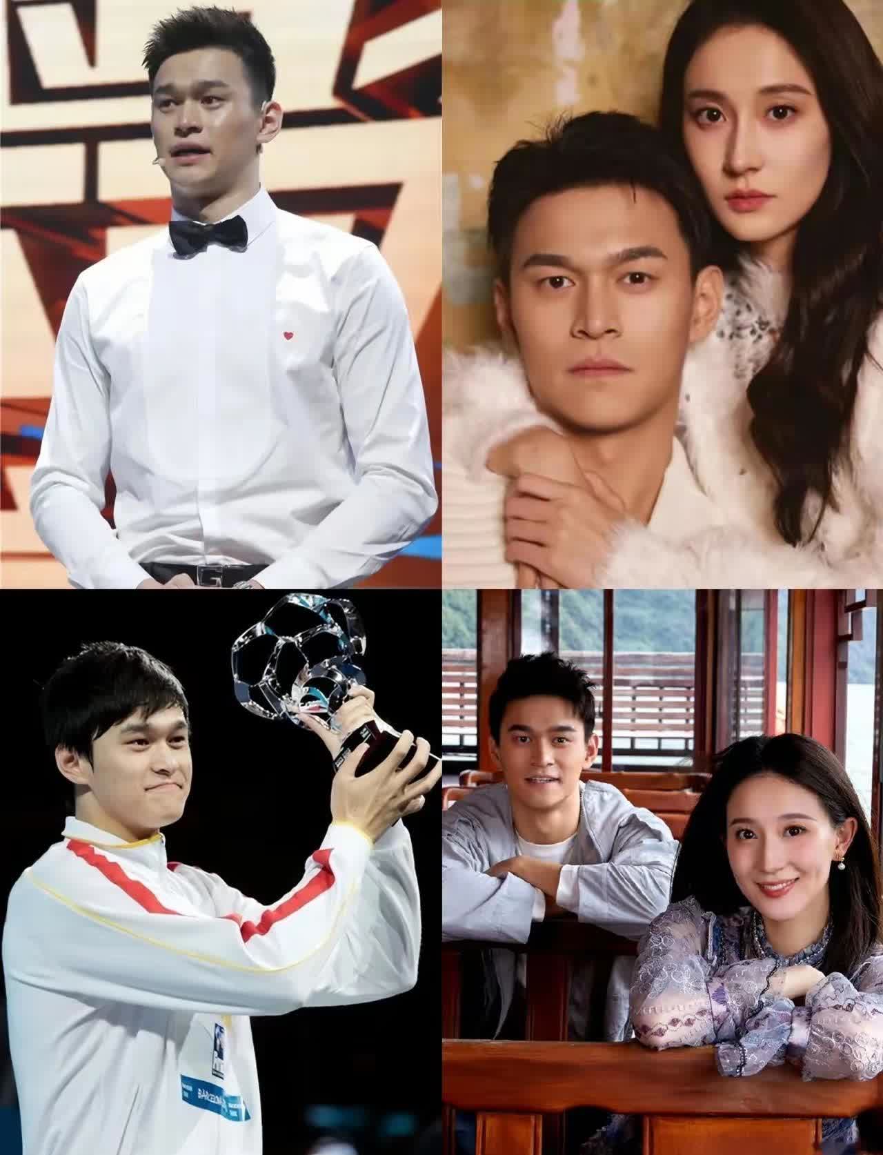 孙杨33岁坚持不退役，原因有三个。一是他已经和张豆豆结婚两年，