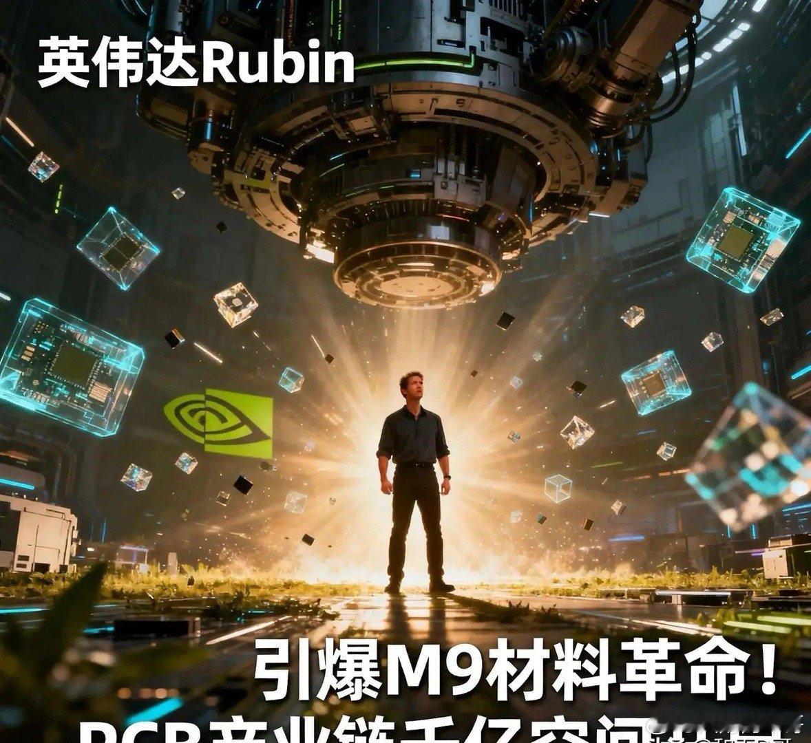 英伟达Ru­b­in引爆M9材料革命，PCB产业链千亿空间开启，核心标的梳理！1