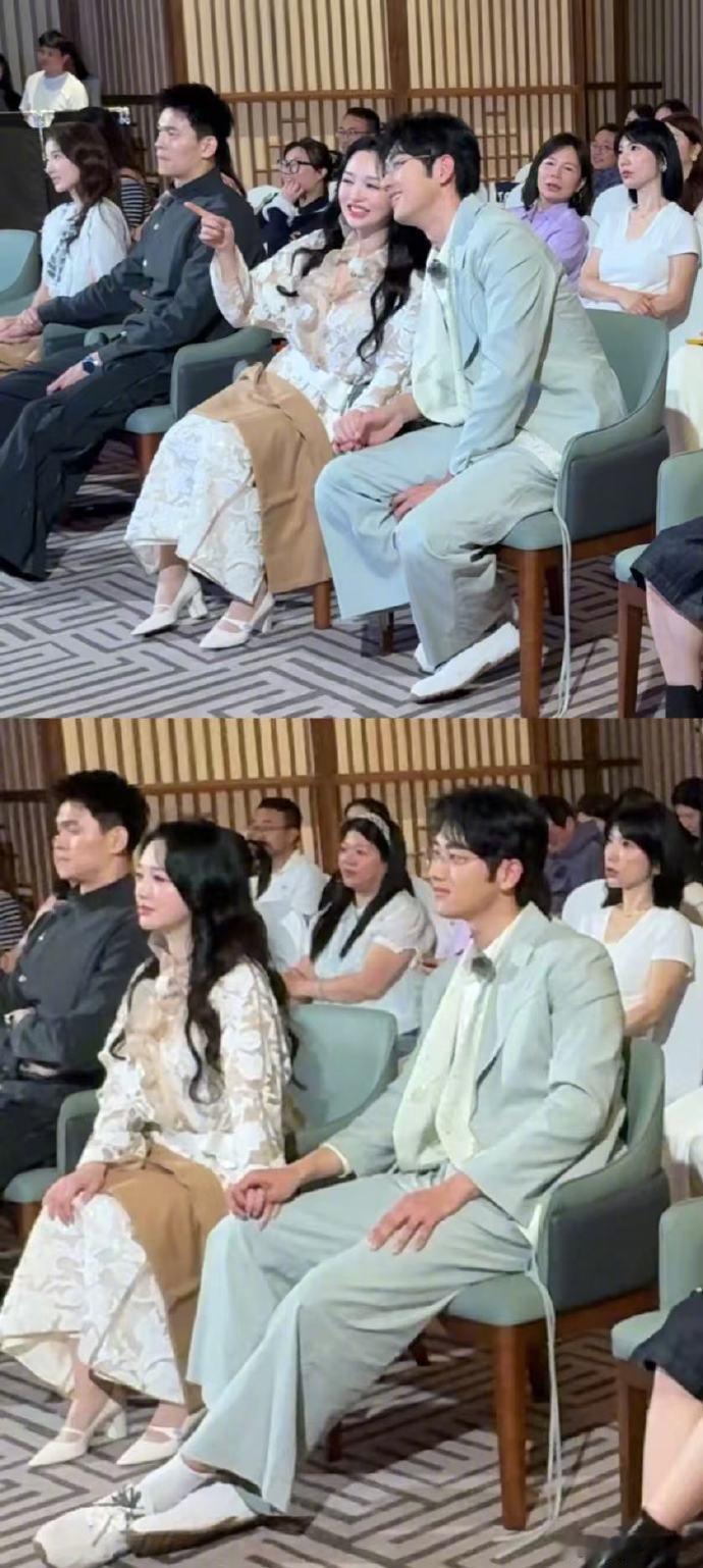 金莎对孙丞潇一夸不可收拾孙丞潇模仿低音炮逗笑全场金莎的偏爱真的藏不住，不管什么场