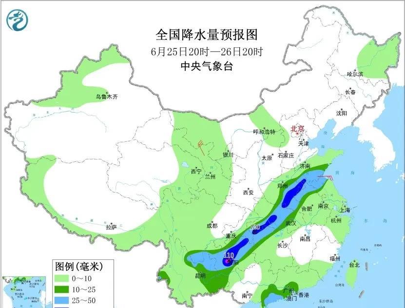24日夜间至27日，西南地区东部、江南西北部、江汉、黄淮等地将出现强降水过程，四