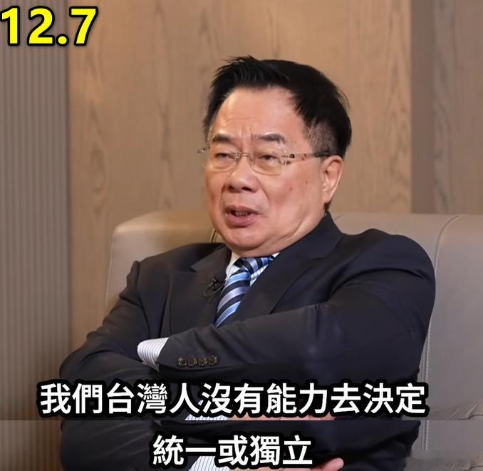 蔡正元这个老蓝男成天在说，和平统一是我们这边的事，跟果党无关，要和统让我们去打绿