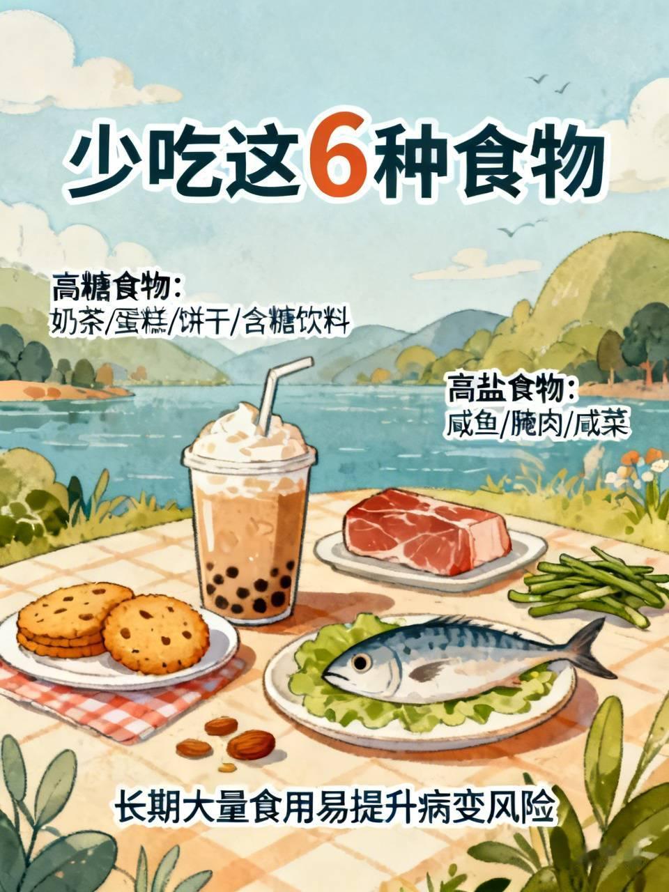 建议大家少吃这6种食物老话都说病从口入，很多身体隐患，都是长年累月吃出来的。
