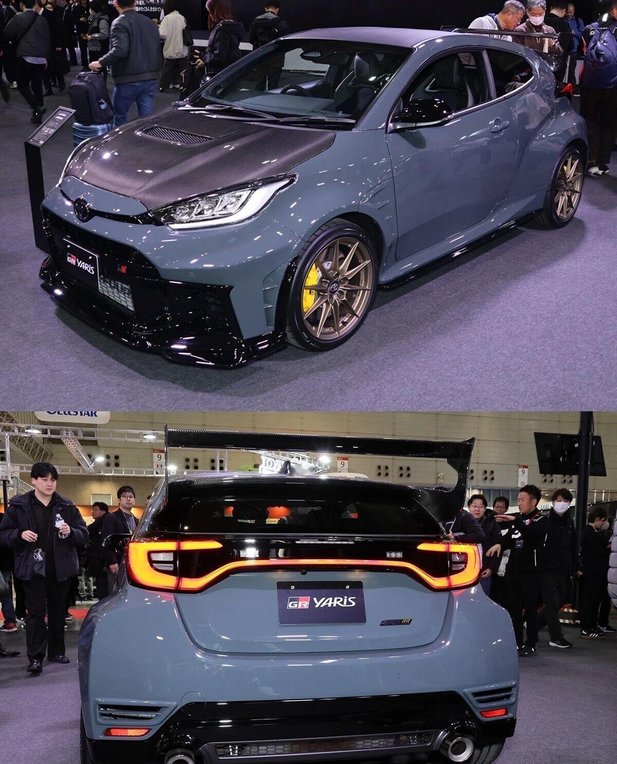 东京改装车展上，丰田发布了由社长丰田章男深度参与开发的GR雅力士MORIZOR