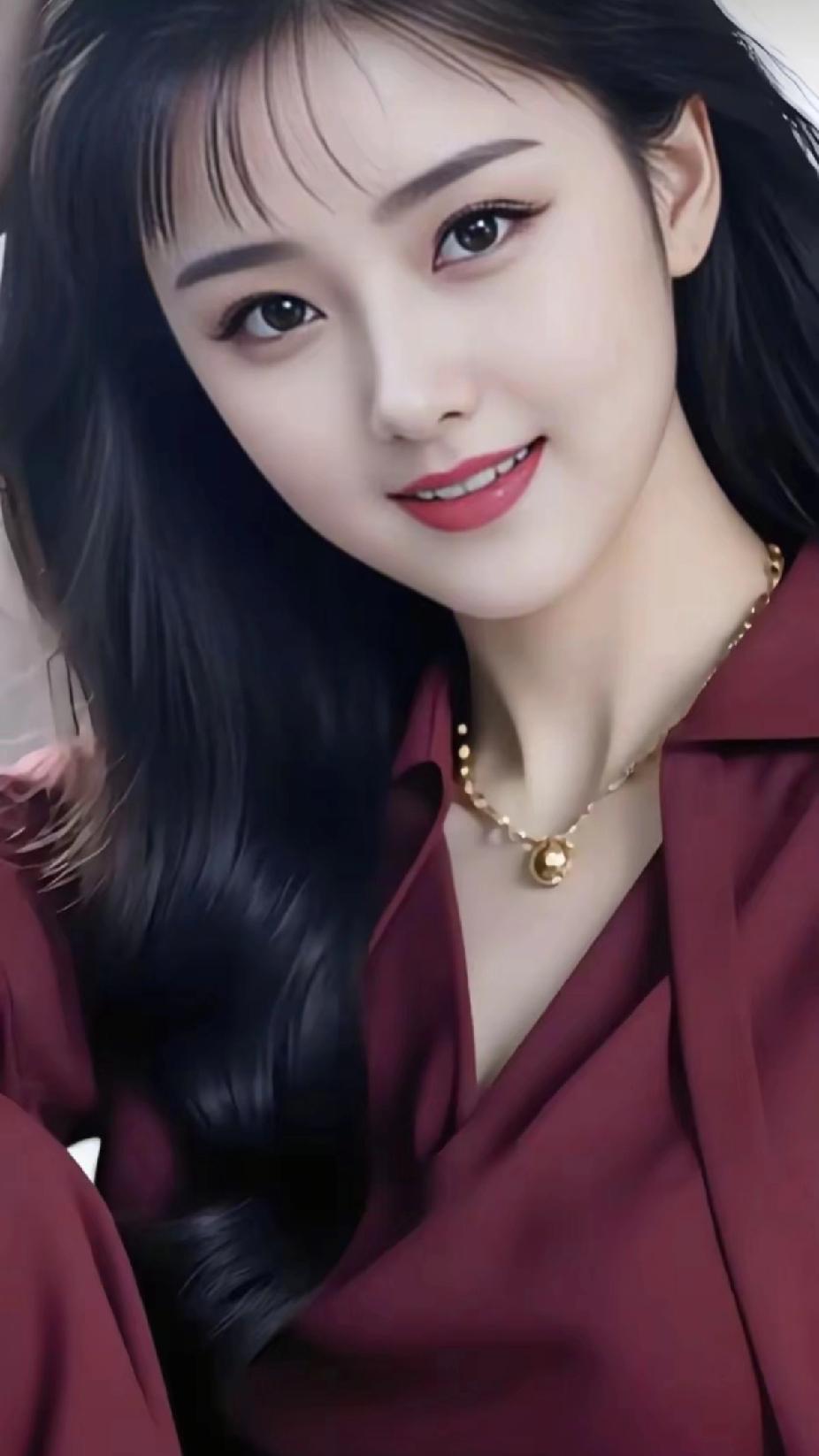 甜美微笑，气质迷人