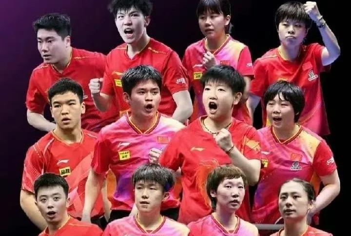 关于WTT澳门冠军赛（9.9-9.14）宣传海报，有五点要说:1.孙颖莎全队绝