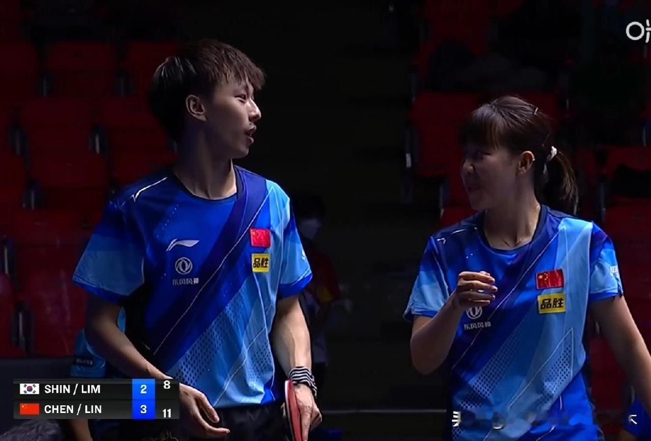 对林钟勋/申裕斌印象最深的一场比赛是2023年WTT曼谷球星挑战赛混双决赛！当
