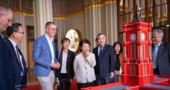 公然越界！台中市长卢秀燕，在德国捅了大篓子？一趟打着城市交流旗号的欧洲行，
