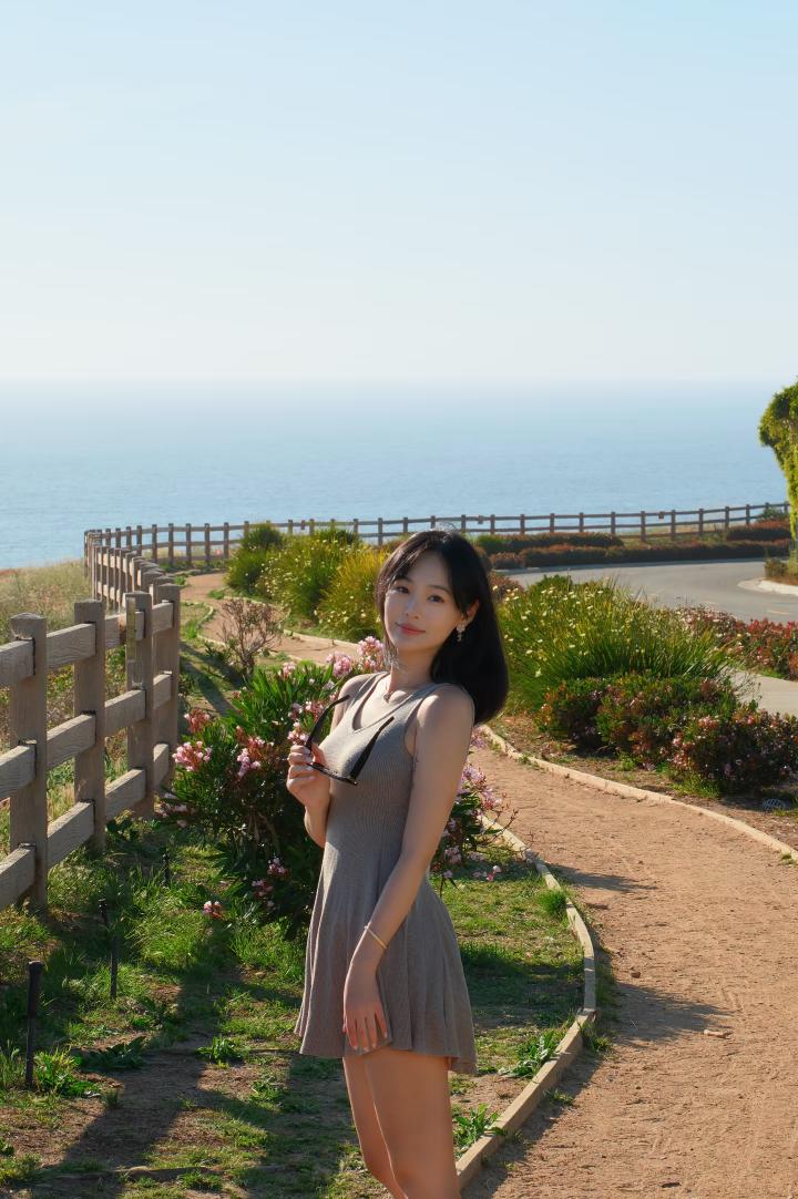 这个海边转角太美了