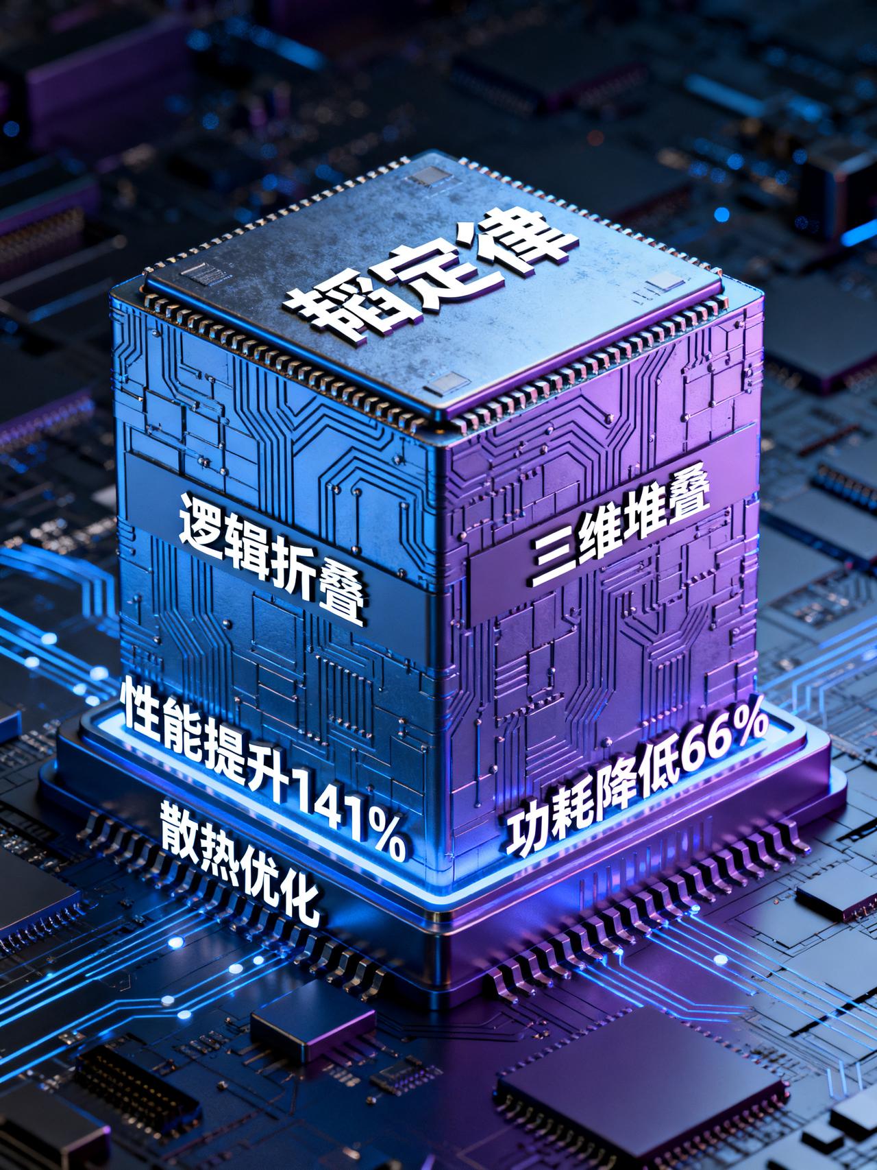 芯片制程走到头了？华为麒麟2026实测，密度涨55%功耗反而大降有位芯片行业的