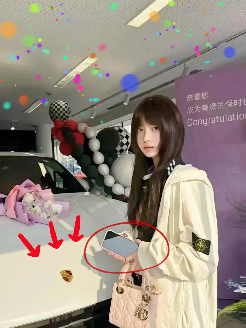 刚满十八岁的姑娘去4S店提保时捷，Gucci外套加百达翡丽，脸上却像打卡上班。