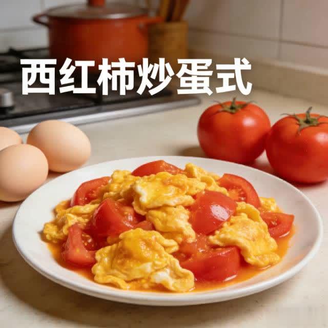 鸡蛋快配不上西红柿了，这其实是在提醒我们，生活再贵，也要给自己留一点“西红柿炒蛋