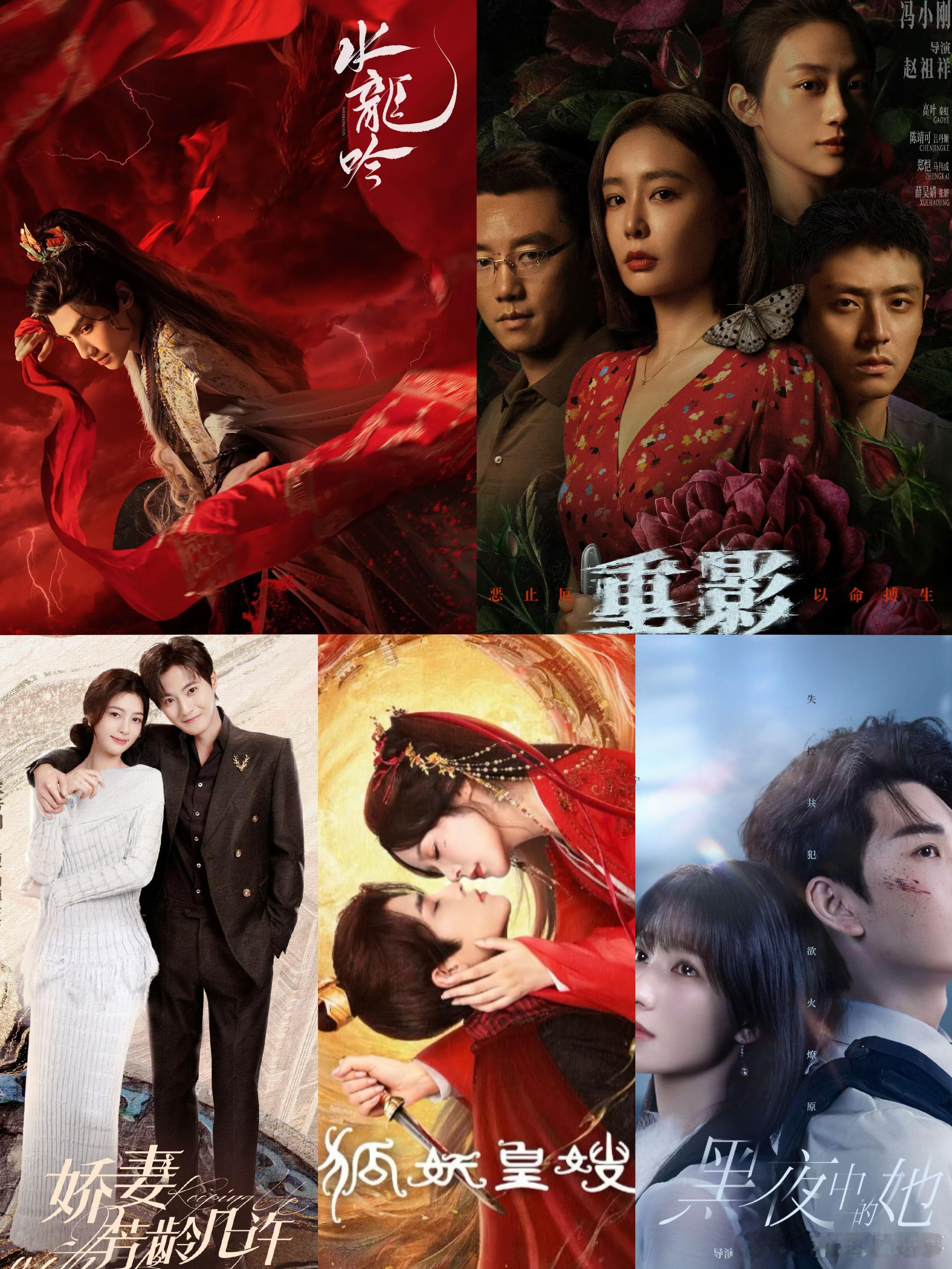 《水龙吟》//《重影》🎉🎉5部新剧来袭‼️《水龙吟》双平台：①🥭2025年