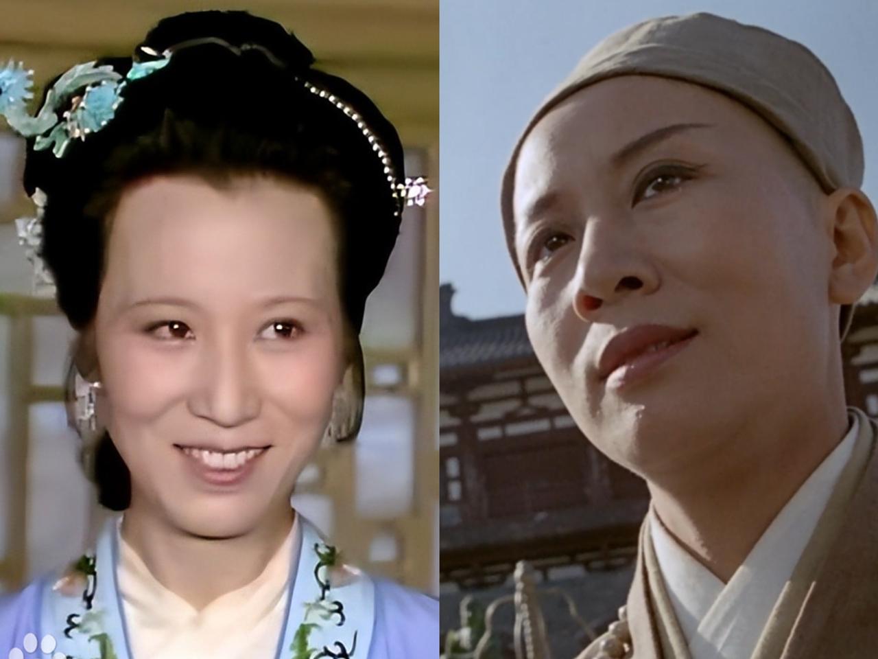 《红楼梦》李纨和《倚天屠龙记》灭绝师太居然是同一个人演的！没想到啊！那个在《