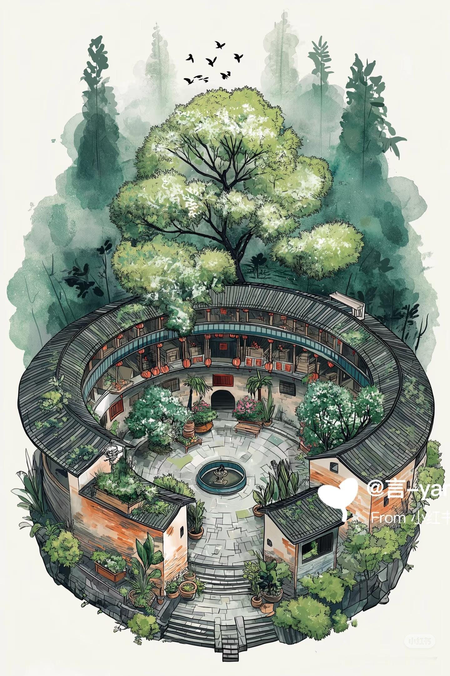 中华古建中华文化古建筑​​​