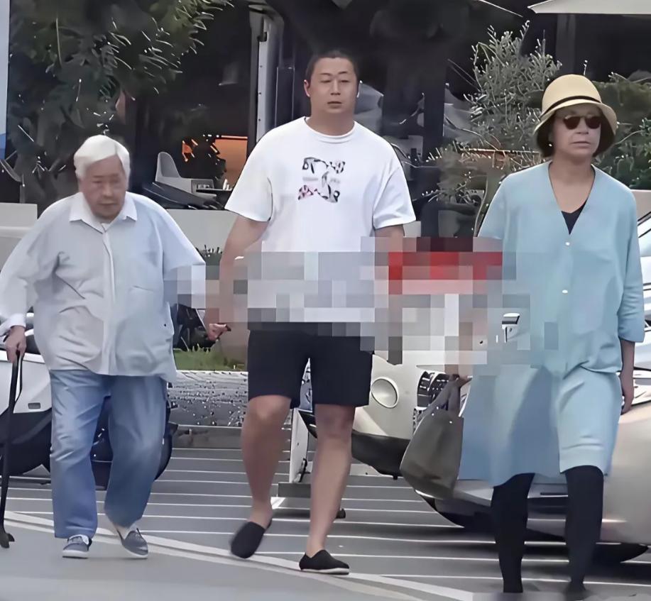 蒋雯丽一家现身英国街头，网上顿时引来一片吐槽加嘲讽：什么儿子怎么长成这样？颜值也