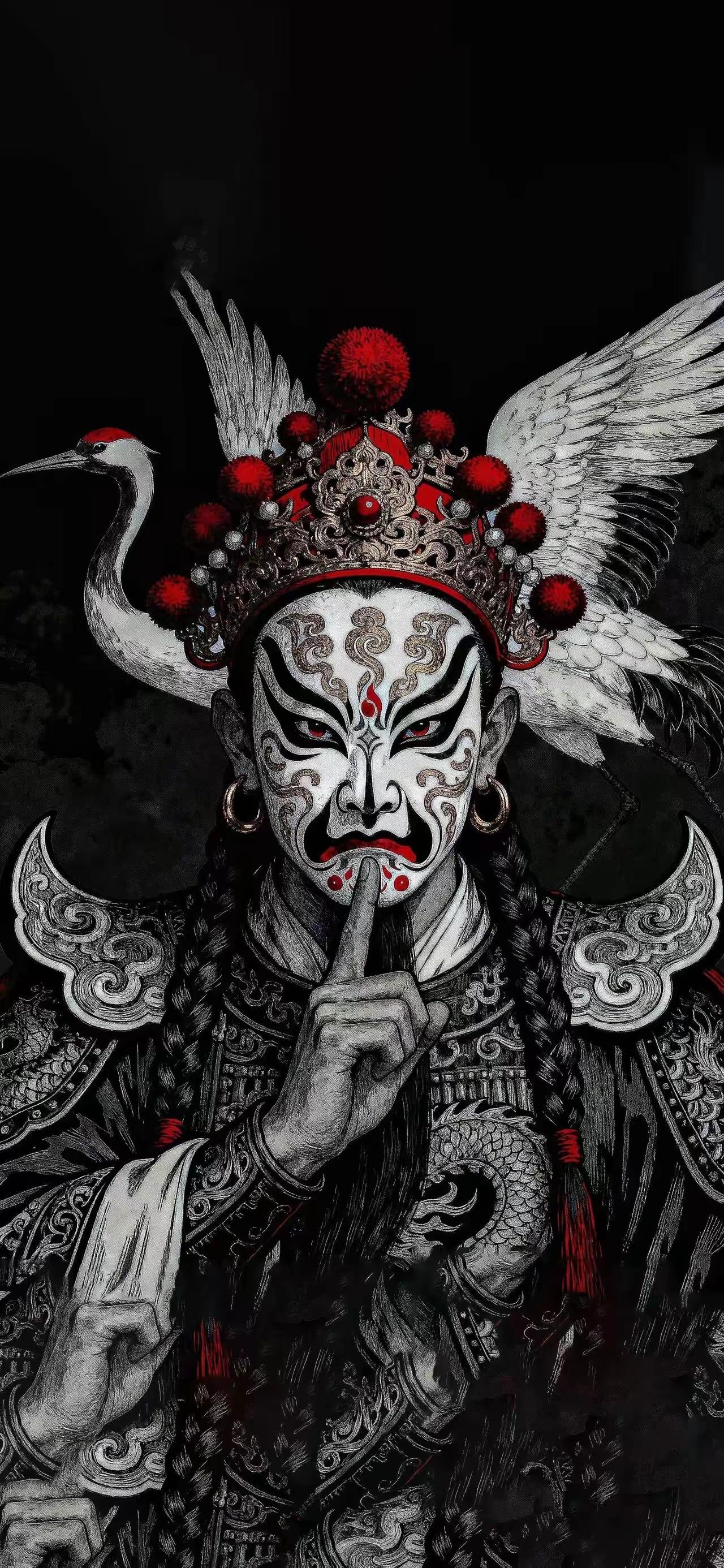 国风壁纸～一纸清风，半盏清茶，观流云卧看山河，于烟火人间里，守一份中式雅韵，静赏