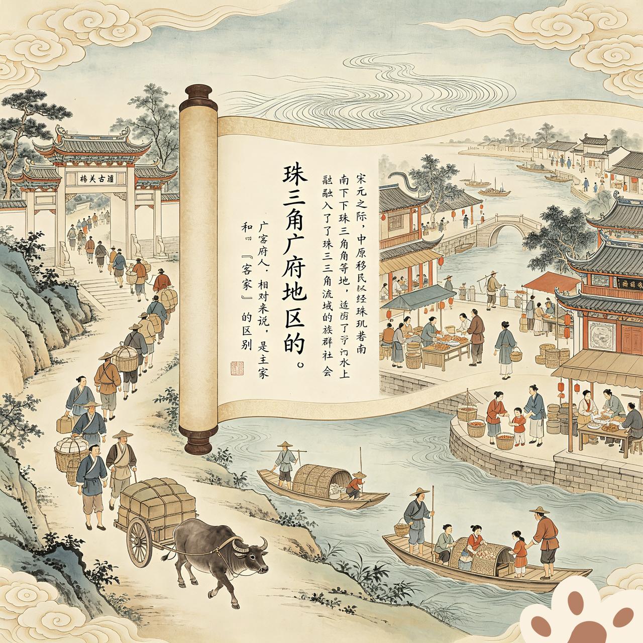 所谓“客家”，由他称而转为客家人自称。起初，是相对于广东珠三角广府地区，本地人的