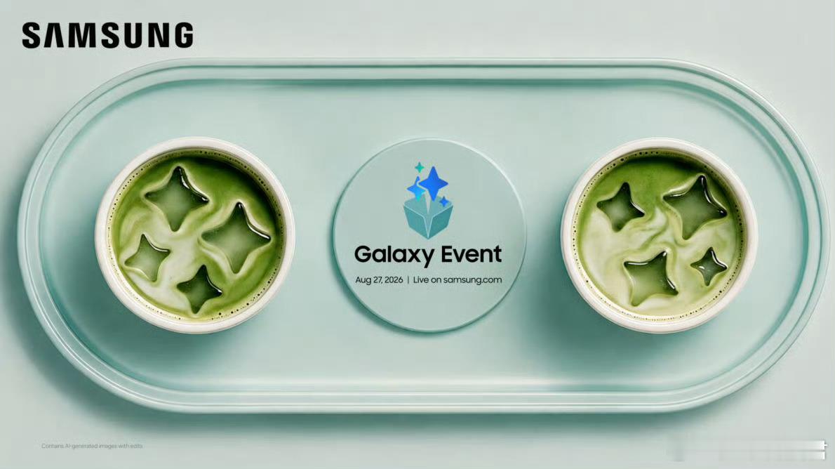 三星将于8月27日举办Galaxy新品发布会，估计是三星GalaxyS26FE。这款新机搭载三星自研