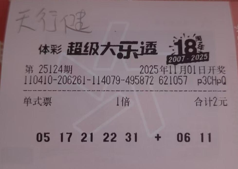 二十年期期不落!大乐透追梦路。追大乐透的日子一晃就是二十多年,期期不落的坚