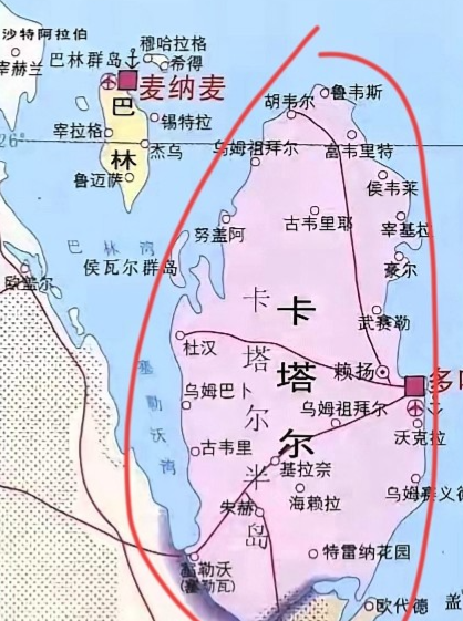 卡塔尔遭到袭击，为何不敢反击？你想多了，卡塔尔，一个面积只有1.15万平方公