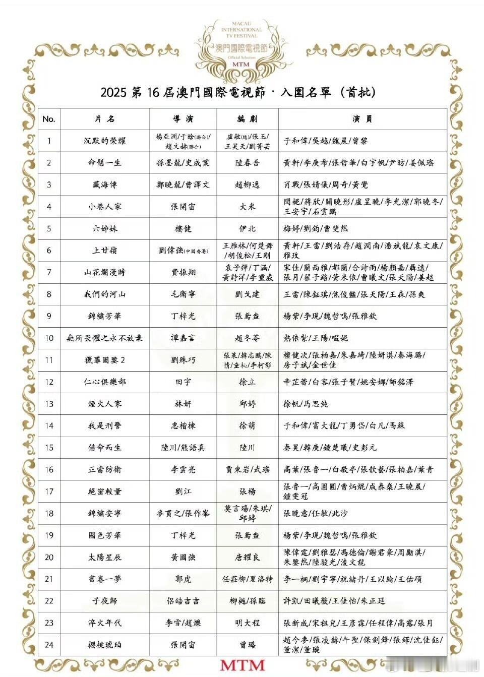 杨紫李现《国色芳华》、檀健次《猎罪图鉴2》、李一桐刘宇宁《书卷一梦》、白鹿《北上