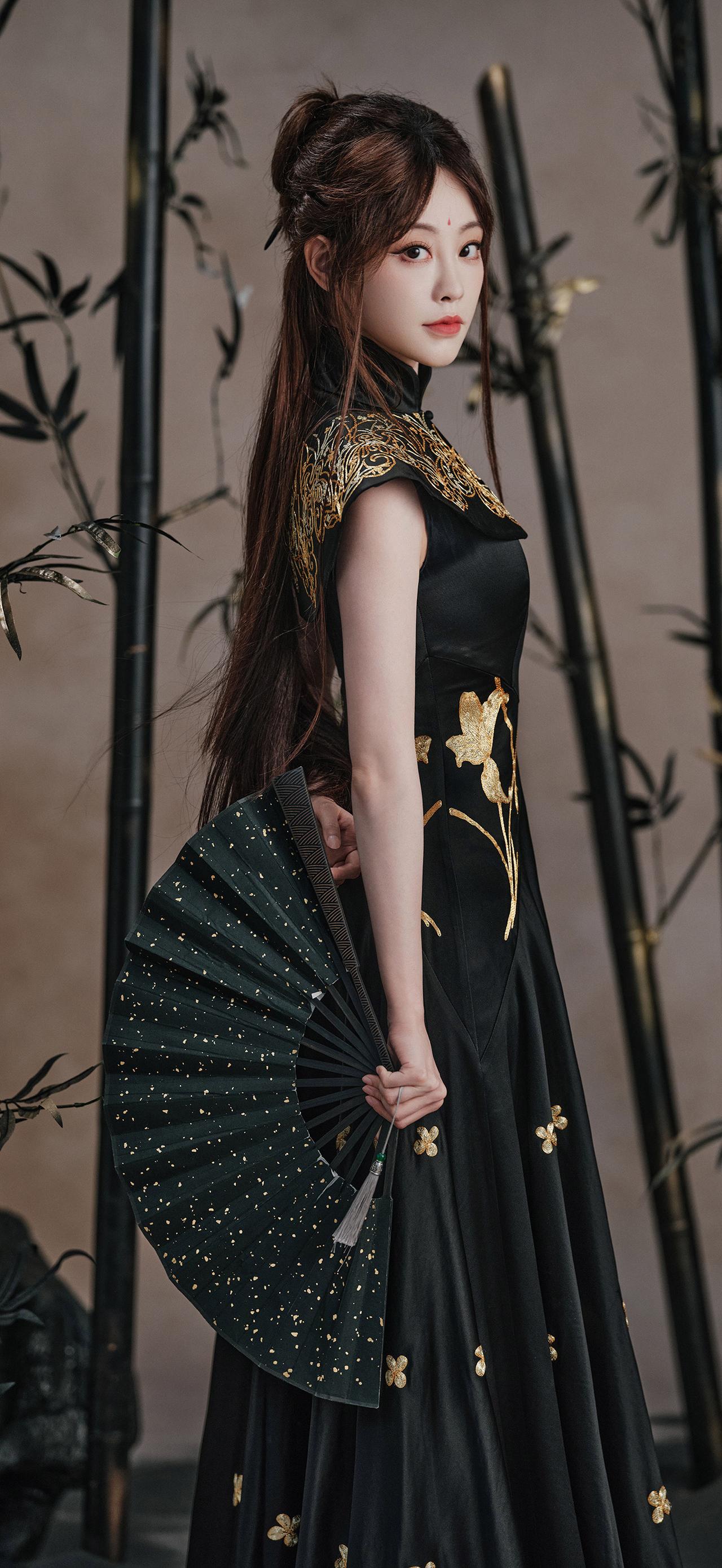 美女壁纸-第6105期-祝绪丹