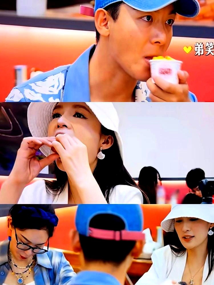 李沁一勺子挖走大半盒冰淇淋塞过去，旁边的龚俊眼珠子都快瞪出来了。张晚意盯着手里那盒被挖得坑坑洼洼的冰