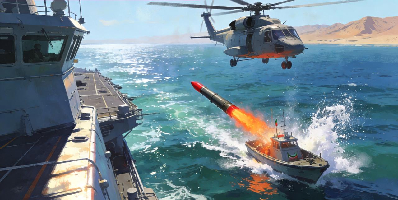 美军打击伊朗船只暴露多处短板据外媒报道，美军在霍尔木兹海域对逼近航母的伊朗