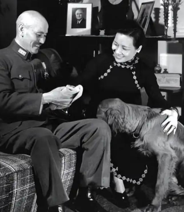 宋美龄在她大姐家养病，蒋介石不甘寂寞，就在这段时间有了外遇。这个女子很特别，甚至