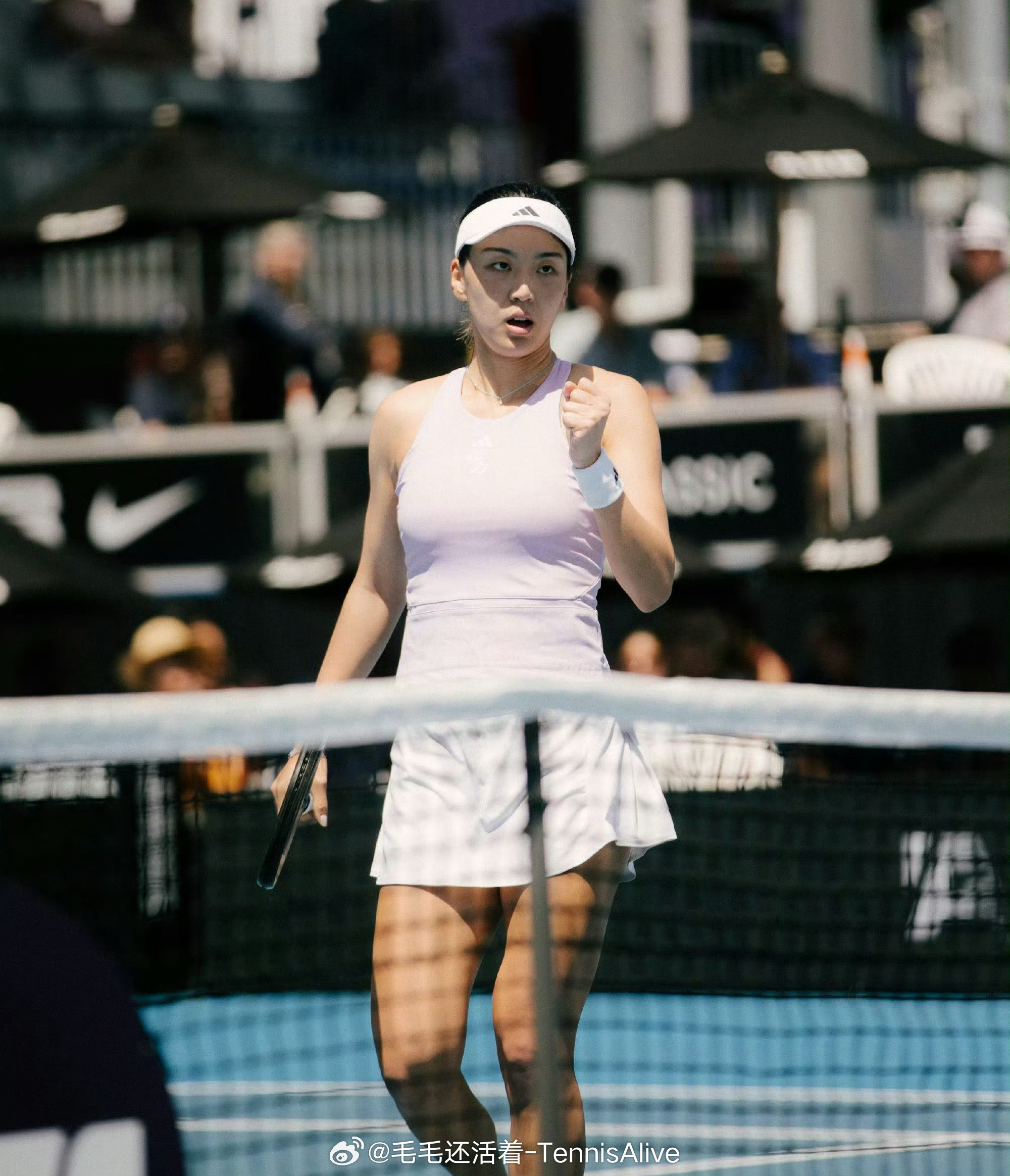 【王欣瑜澳网2026晋级之路】第一轮：资格赛第二轮：奥斯塔彭科/施拉姆科娃第三