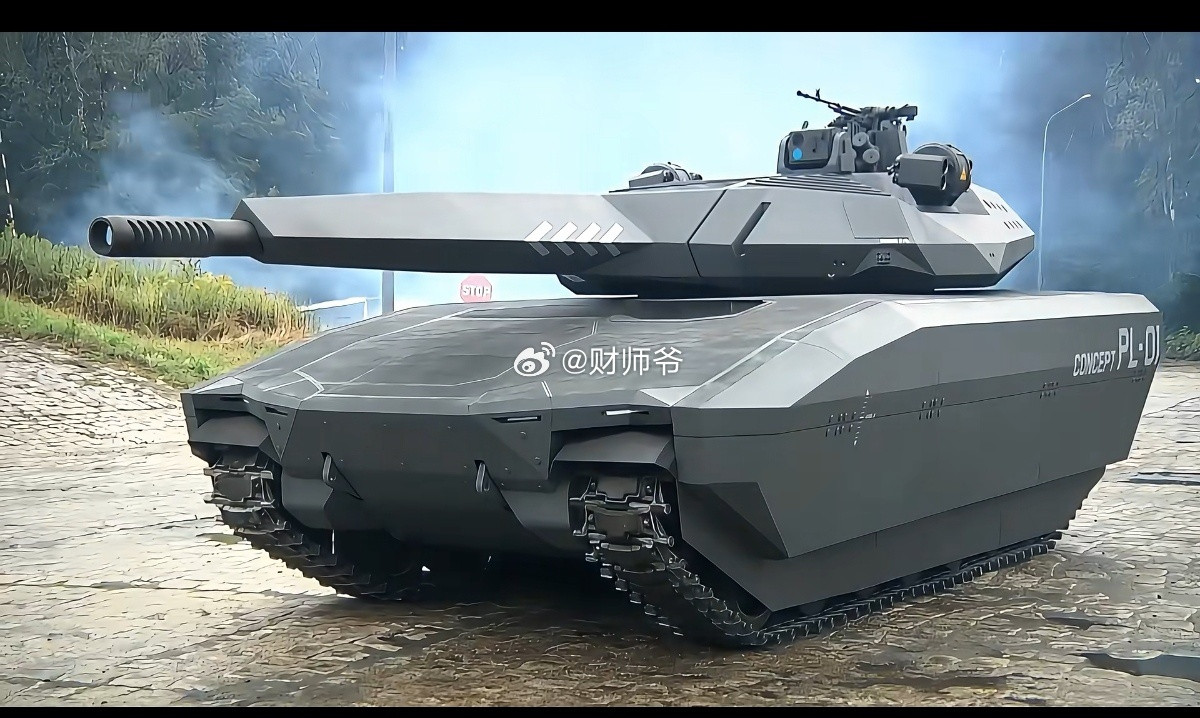 波兰展示与英国联合研制的激光炮车。