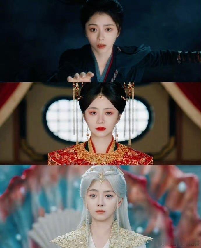 谭松韵别演了我害怕被谭松韵的黑化拿捏了！《逍遥》预告中红色嫁衣造型，笑里藏刀的